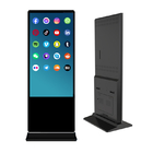 Floor Standing Indoor 32 Inch Lcd Advertising Display Touch Interactive Screens Ad Kiosk Stand Alone Digital Advertising