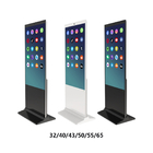 Floor Standing 43 Inch Android Video Lcd Advertising Player Kiosk Vertical Totem Digital Touch Signage Display